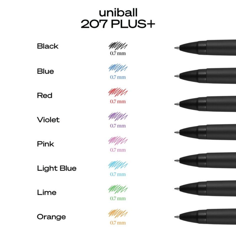 Custom uni-ball 207 PLUS+ Gel Pen - 8