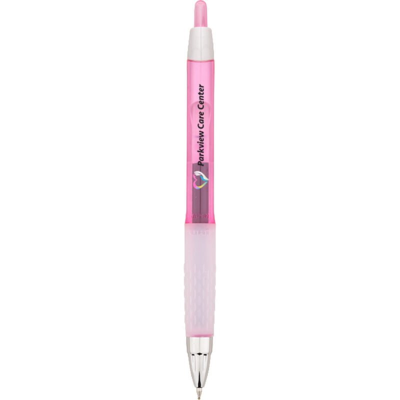Custom uni-ball 207 Pink Ribbon Pen - 1