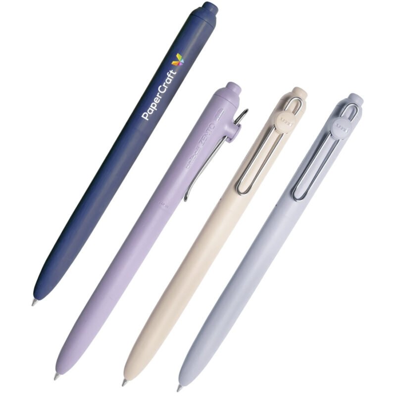 Custom uni-ball Zento Gel Retractable Pen Muted - 1