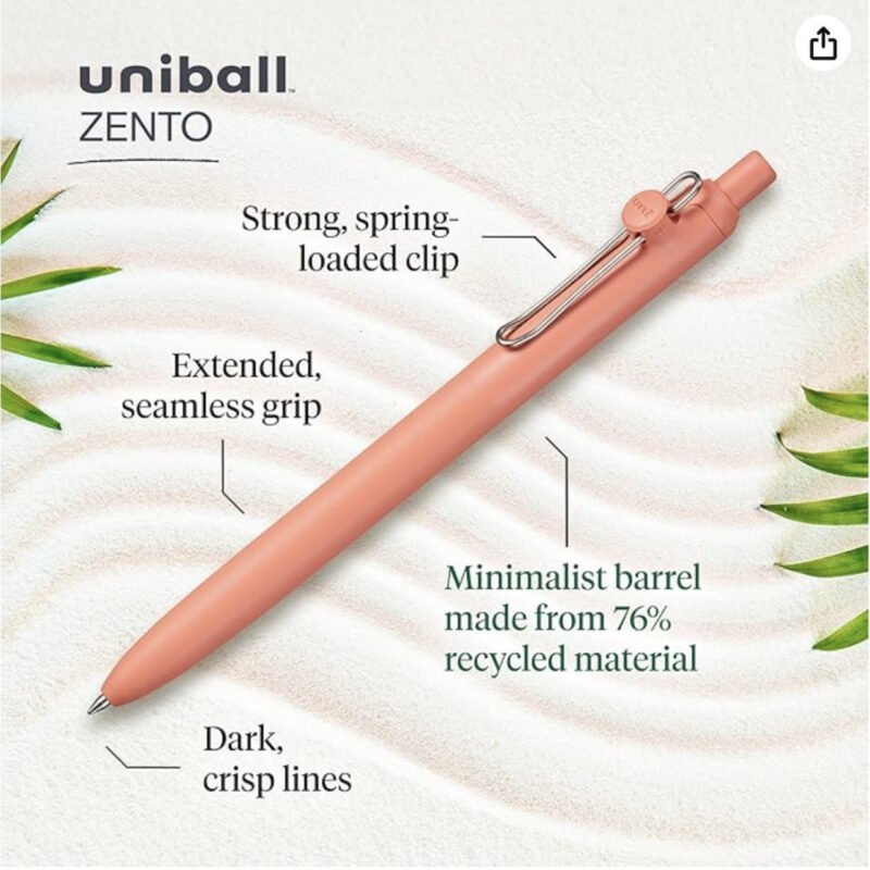 Custom uni-ball Zento Gel Pen Boho - Set of 24 - 1