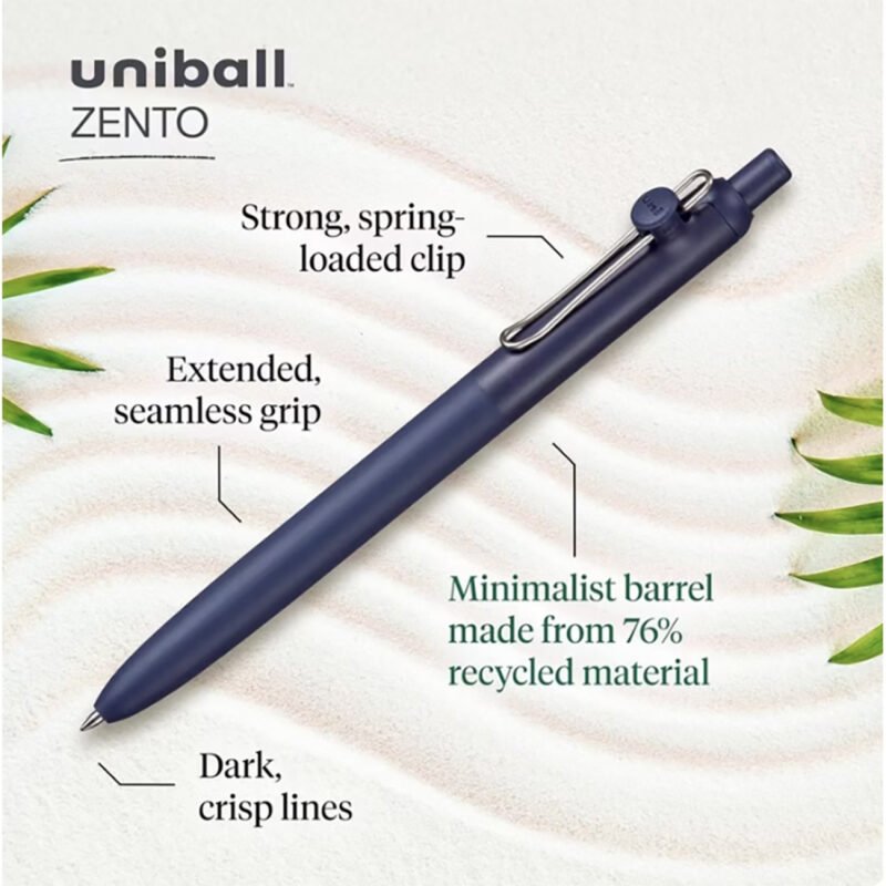 Custom uni-ball Zento Gel Pen Muted - Set of 24 - 1