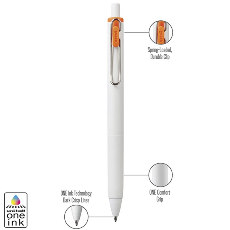 Custom uni-ball one Gel Pen - Set of 24 - 4
