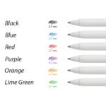 Custom uni-ball one Gel Pen - Set of 24 - 5